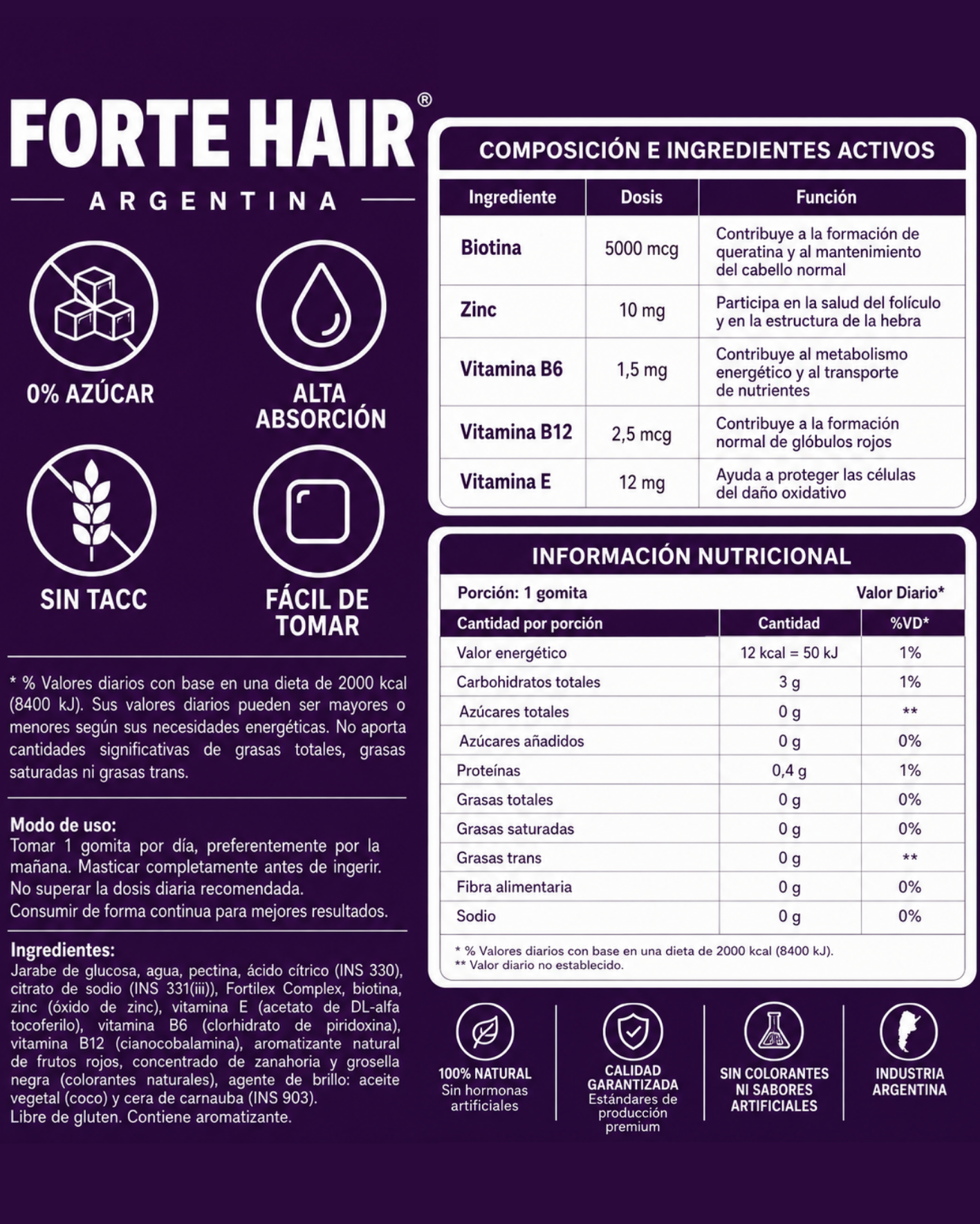 Hair Force - Volvé a sentir tu pelo fuerte y lleno de vida