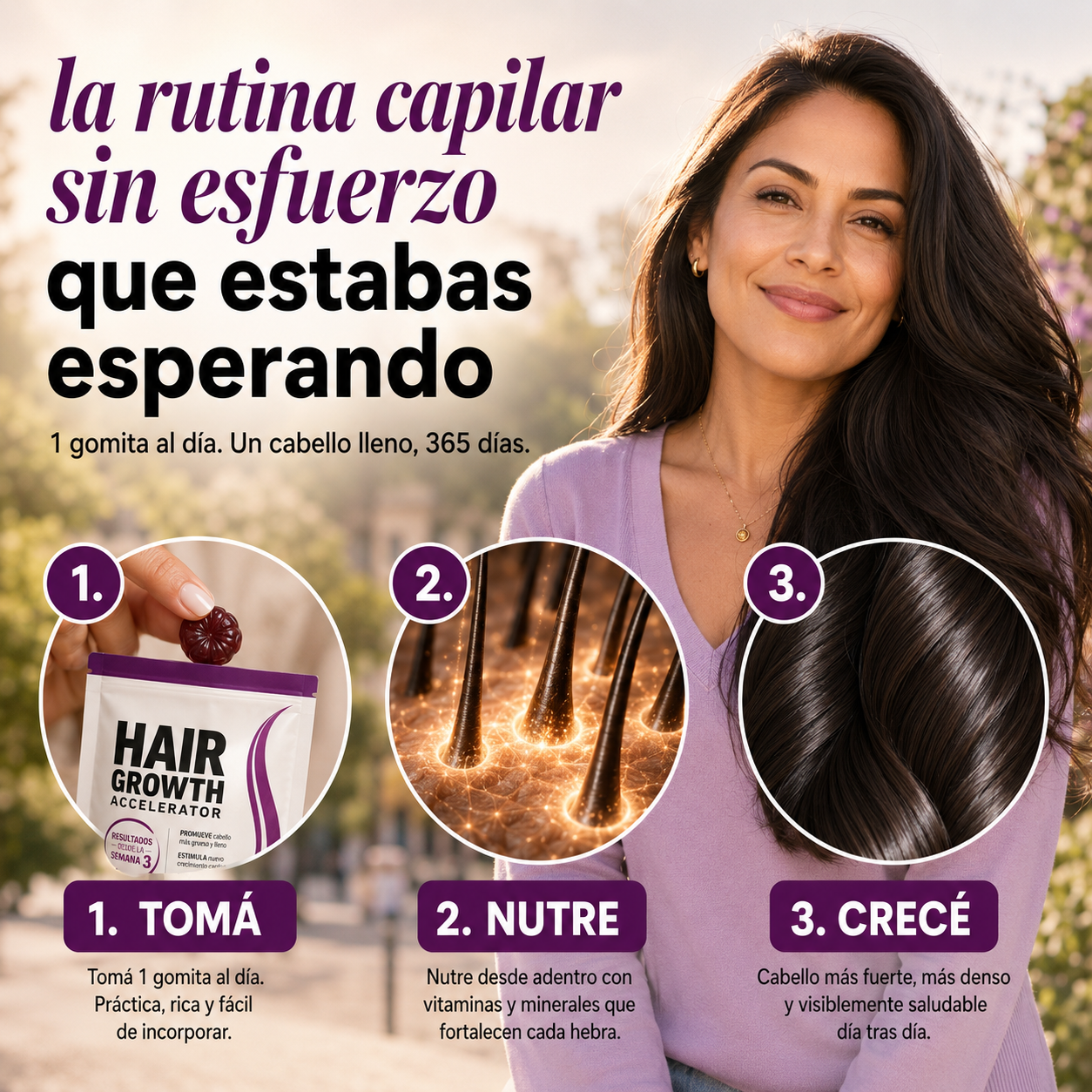 Hair Force - Volvé a sentir tu pelo fuerte y lleno de vida