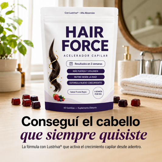 Hair Force - Volvé a sentir tu pelo fuerte y lleno de vida