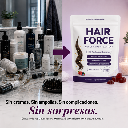 Hair Force - Volvé a sentir tu pelo fuerte y lleno de vida