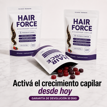 Hair Force - Volvé a sentir tu pelo fuerte y lleno de vida