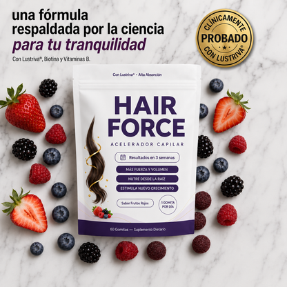 Hair Force - Volvé a sentir tu pelo fuerte y lleno de vida